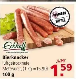 Multi Markt Eckhoff bierknacker Angebot