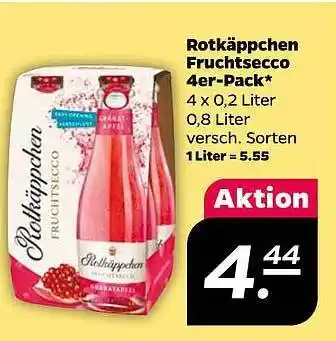 NETTO Rotkäppchen fruchtsecco 4er-pack Angebot