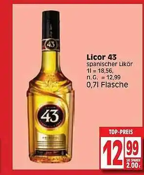 Edeka Likor 43 spanischer likör Angebot