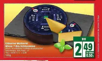 Edeka Gläser molkerei wiese 7 bio-schlosskäse Angebot