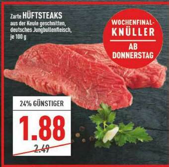 Marktkauf Hüftsteaks Angebot