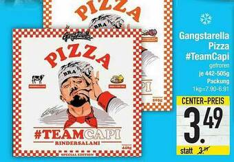 E-Center Gangstarella Pizza #teamcapi Angebot