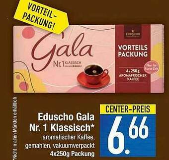 E-Center Eduscho Gala Nr. 1 Klassisch Angebot