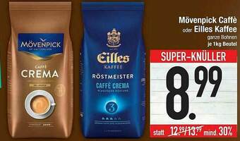 E-Center Mövenpick Caffè Oder Eilles Kaffee Angebot