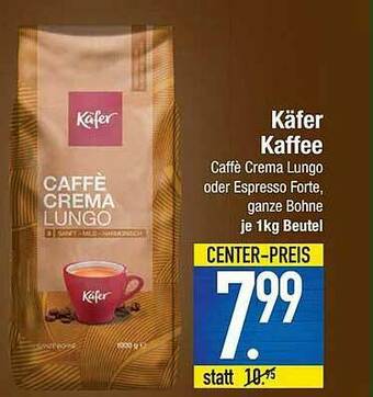 E-Center Käfer Kaffee Angebot