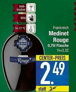 E-Center Frankreich Medinet Rouge Angebot