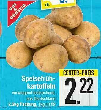 E-Center Speisefrüh-kartoffeln Angebot