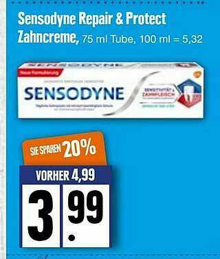 Edeka Sensodyne Repair & Protect Zahncreme Angebot