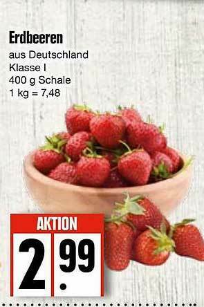 Erdbeeren Angebot bei Edeka