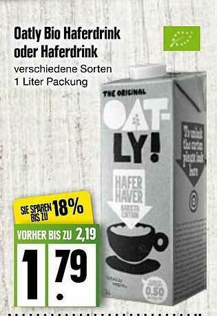 Edeka Oatly Bio Haferdrink Oder Haferdrink Angebot