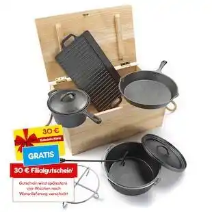 Netto Marken-Discount El fuego ay 466 dutch oven set, 7-teilig + 30€ filial-gutschein Angebot