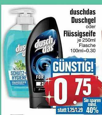 Edeka Duschdas Duschgel Oder Flüssigseife Angebot