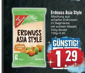 Edeka Erdnuss Asia Style Angebot