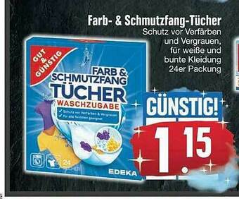 Edeka Farb- & Schmutzfang-tücher Angebot