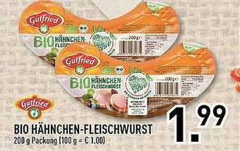 Edeka Bio Hähnchen-fleischwurst Angebot