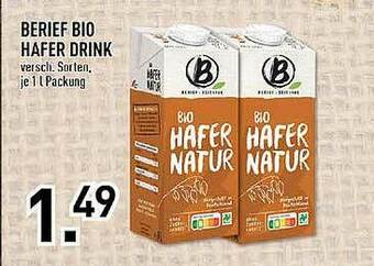 Edeka Berief Bio Hafer Drink Angebot