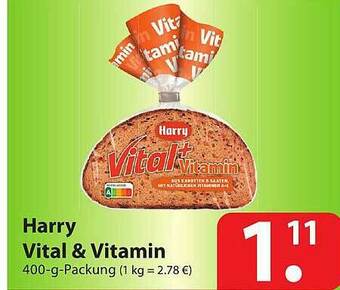 Famila Nord Ost Harry Vital & Vitamin Angebot