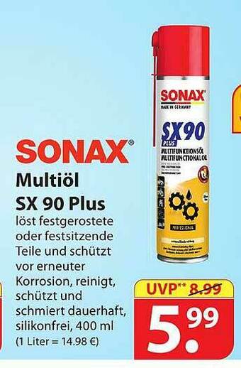 Famila Nord Ost Sonax Multiöl Sx90 Plus Angebot