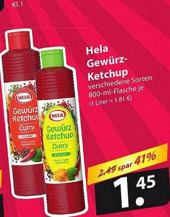 Famila Nord Ost Hela Gewürz-ketchup Angebot