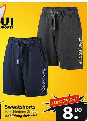 Famila Nord Ost Maui Sweatshorts Angebot