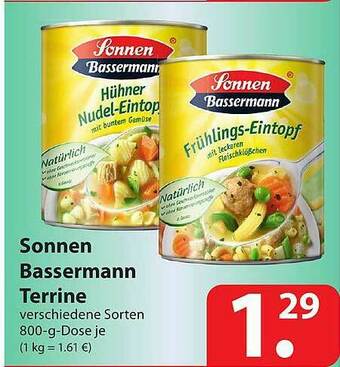 Famila Nord Ost Sonnen Bassermann Terrine Angebot