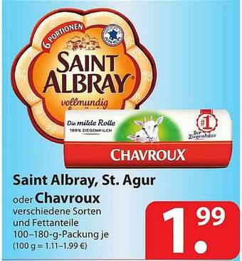 Famila Nord Ost Saint Albray, Saint Agur Oder Chavroux Angebot