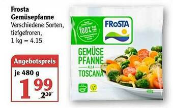 Globus Frosta Gemüsepfanne Angebot