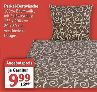 Globus Perkal-bettwäsche Angebot