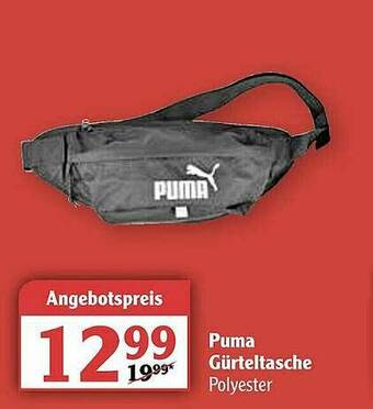 Globus Puma Gurteltasche Angebot