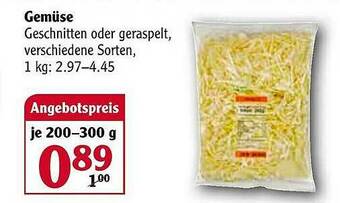 Globus Gemüse Angebot