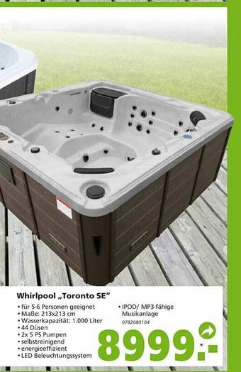 Globus Baumarkt Whirlpool „toronto Se” Angebot