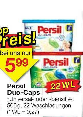 Jawoll Persil Duo-caps Angebot