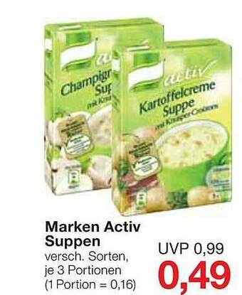 Jawoll Marken Activ Suppen Angebot