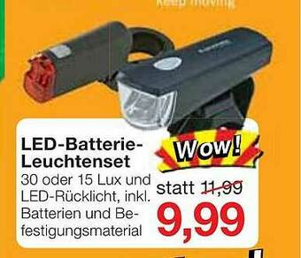 Jawoll Led-batterie-leuchtenset Angebot