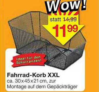 Jawoll Fahrrad-korb Xxl Angebot