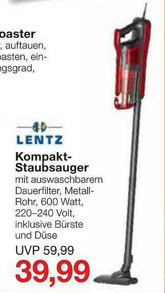 Jawoll Lentz Kompakt-staubsauger Angebot