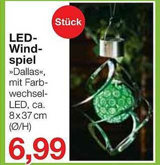 Jawoll Led Wind-spiel »dallas« Angebot