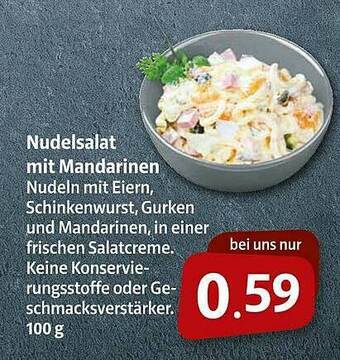 Markant Nudelsalat Mit Mandarinen Angebot