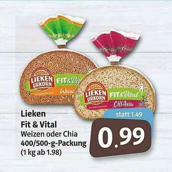 Markant Lieken Fit & Vital Angebot