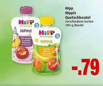 Markant Hipp Hippis Quetschbeutel Angebot