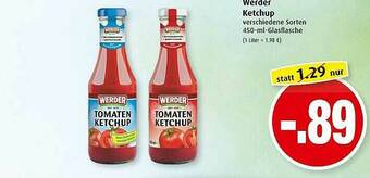 Markant Werder Ketchup Angebot