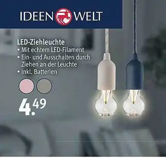 Rossmann LED-Ziehleuchte Angebot