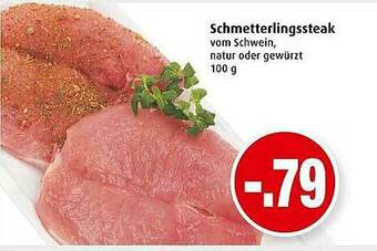 Markant Schmetterlingssteak Angebot