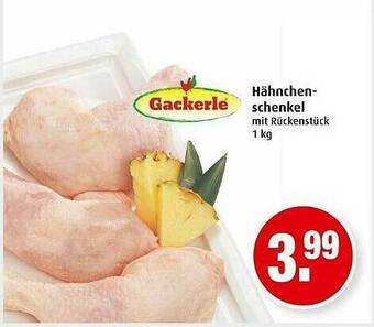 Markant Gackerle Hähnchenschenkel Angebot