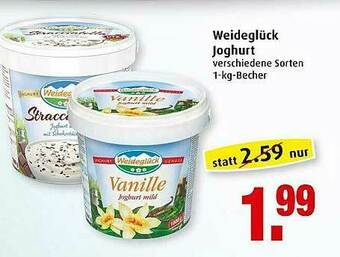 Markant Weideglück Joghurt Angebot