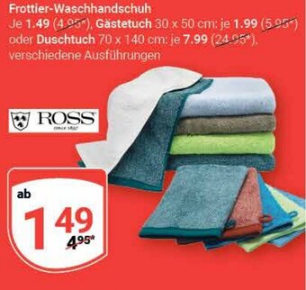 Globus Ross Frottier-Waschhandschuh Angebot