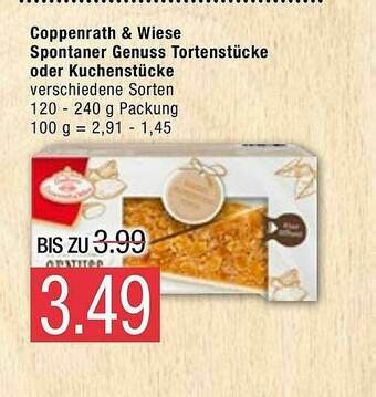 Marktkauf Coppenrath & Wiese Spontaner Genuss Tortenstücke Oder Kuchenstücke Angebot