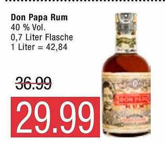 Marktkauf Don Papa Rum Angebot