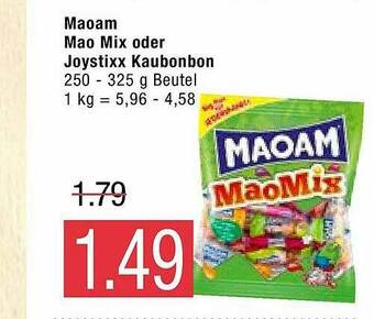 Marktkauf Maoam Mao Mix Oder Joystixx Kaubonbon Angebot