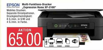 Marktkauf Epson Multi-funktions-drucker „expression Home Xp-2100” Angebot